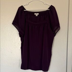 Cato Women's Deep Purple Blouse